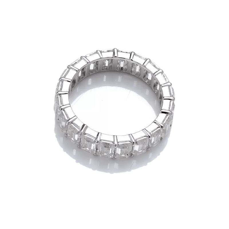 モアサナイト 指輪 シルバーMoissanite エメラルドカット リング モアサナイト 指輪 シルバーMoissanite エメラルドカット リング