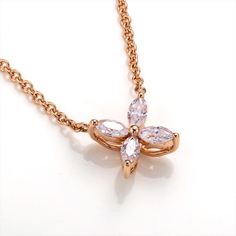 18K pink gold