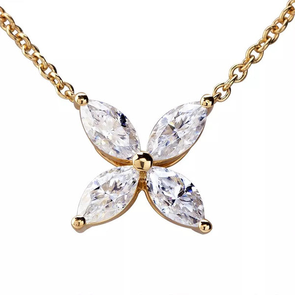 Marquise sales pendant necklace