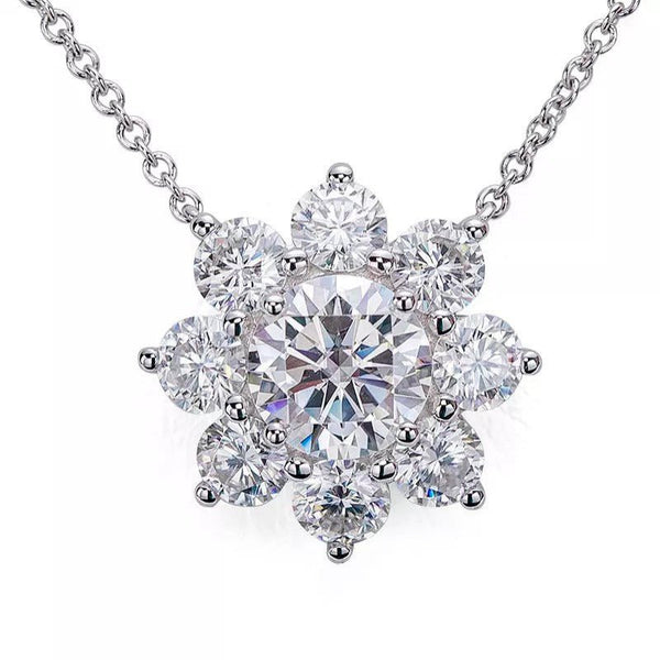 モアサナイト サンフラワー ネックレス – RADIANN(ラディアン)|モアサ